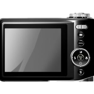 GE A830 8MP Digital Camera with 3x Optical Zoom (Black)