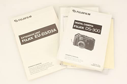 Very Rare FUJIFILM DS-300 Digital Camera from 1997 in Box with Extras