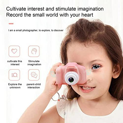 RXMORI Kids Camera,Vintage Style Mini Digital Camera,Upgrade Kids Selfie Camera,HD Digital Video Cameras for Toddler with 32GB SD Card,Birthday Gifts for Kid