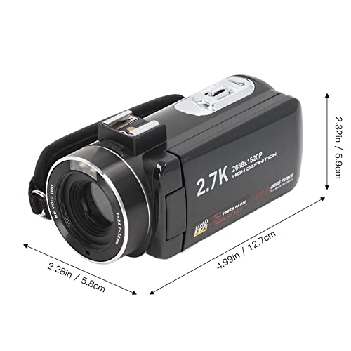 3 Inch IPS Color Touch Screen Digital Camera,Anti Shake Zoom HD Camera,Outdoor Shooting Video Camera,High Definition Transmission Interface,Wireless Remote Control,0.3 Megapixel,128GB Storage