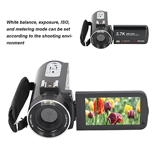 3 Inch IPS Color Touch Screen Digital Camera,Anti Shake Zoom HD Camera,Outdoor Shooting Video Camera,High Definition Transmission Interface,Wireless Remote Control,0.3 Megapixel,128GB Storage