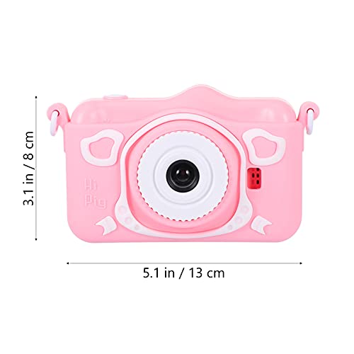 FARUTA Children Pink Cute Cartoon Digital Camera Toy High Definition Camera Kids Gift