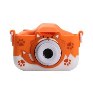 children’s digital camera hd cartoon can take pictures of children mini children’s camera (orange fox)