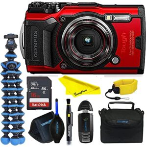 inspiring tough tg-6 waterproof camera (red)