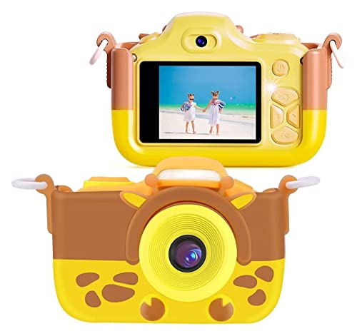 Digital Cameras for Photography Mini Portable Kids Camera 2.0in IPS Color Screen Children's Digital Camera with Photo/Video Function, HD 1080P Camera Children's Camera with Neck Lanyard for Gift