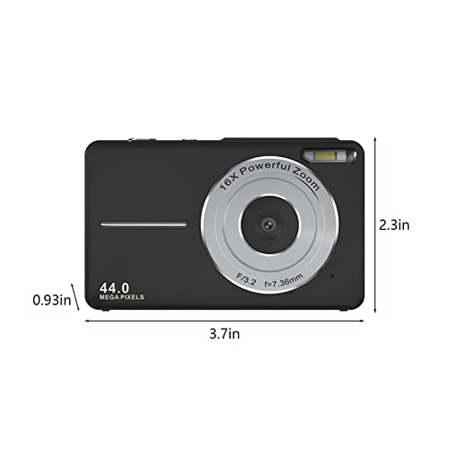LebonYard 1080P HD Digital Camera, 44 Million Photos 16x Digital Zoom Camera Anti-Shake Proof Home Camera