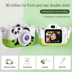 New HD Camera for Children's Photography and Video Recording, Front and Rear Dual 4000W Pixe-l HD Camera, Children's Camera Mini Children's Gift Camera