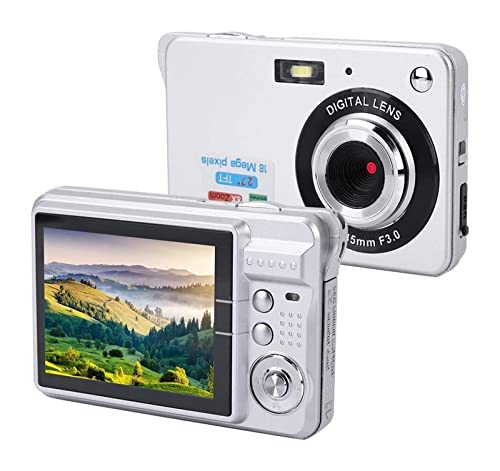 Digital Cameras for Photography Digital Video Camera, Full HD 1080P Video Recorder, 2.7" Screen Rechargeable Pocket Camera Built-in Microphone, Different Scene for Beginners