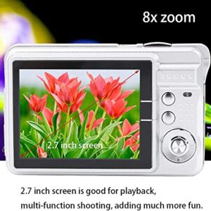 Digital Cameras for Photography Digital Video Camera, Full HD 1080P Video Recorder, 2.7" Screen Rechargeable Pocket Camera Built-in Microphone, Different Scene for Beginners