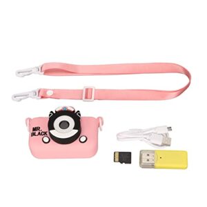 Kids Camera, Digital Video Cameras 28 Fun Photo Frames Lightweight Dual Front and Rear Cameras Stimulate Kids Imagination for Video for Listening to Music (with 32G Memory Card with Card Reader)