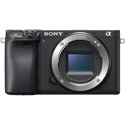 Sony Alpha A6400 4K Wi-Fi Digital Camera Body with 32GB Card + Battery + Charger + Case + Tripod + Kit