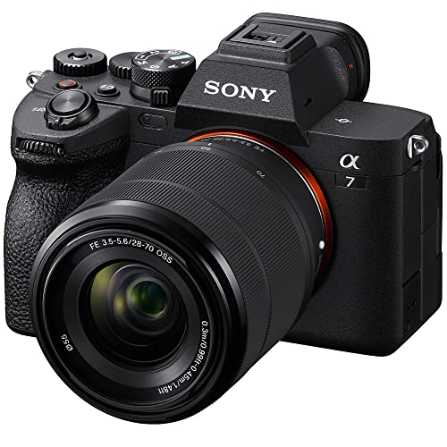 Sony Alpha 7 IV Full-Frame Mirrorless ILC with 28-70mm and 24-105mm Lens PRO Bundle (7 Items)