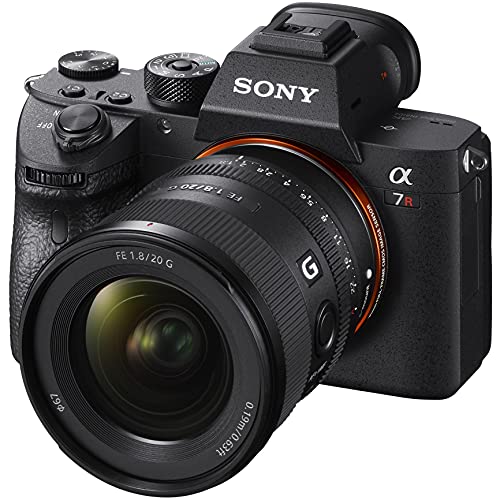 Sony a7R III Mirrorless Full Frame Camera Body + 20mm F1.8 G Lens FE Large Aperture Wide Angle SEL20F18G ILCE-7RM3A/B Bundle with Deco Gear Backpack + Microphone + LED + Monopod and Accessories Kit