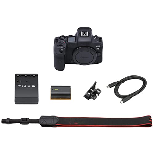 Als Variety EOS R5 Mirrorless Digital Camera with RF 50mm f/1.8 STM Lens Bundle + 128GB Memory + Case + Filters + Tripod (24pc Bundle)