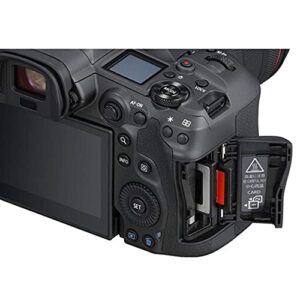 Als Variety EOS R5 Mirrorless Digital Camera with RF 50mm f/1.8 STM Lens Bundle + 128GB Memory + Case + Filters + Tripod (24pc Bundle)