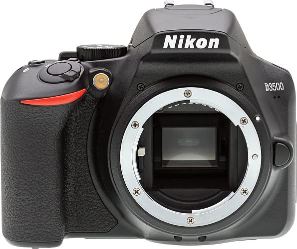 Nikon Intl D3500 DSLR Camera Bundle with 18-55mm VR Lens - Built-in Wi-Fi-24.2 MP CMOS Sensor -EXPEED 4 Image Processor and Full HD Videos - 32GB Memory(17pcs) (Renewed)