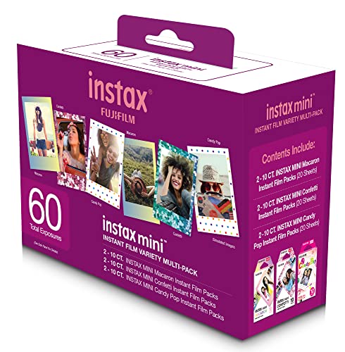 Fujifilm Instax Mini Variety Film Value Pack 60 Count