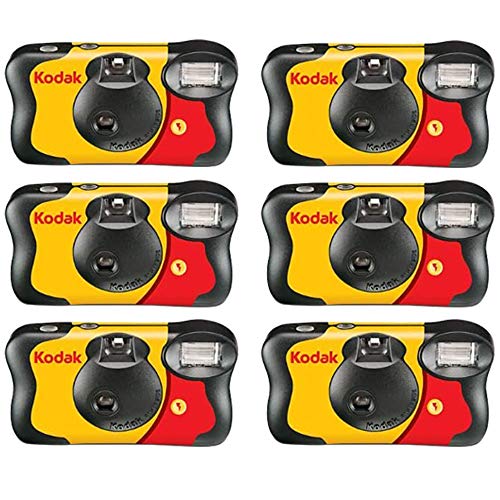 Kodak Fun Saver Single Use Camera (6-Pack) Bundle (6 Items)