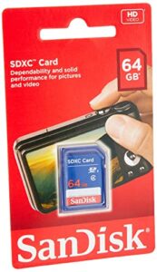 sandisk 64gb class 4 sdxc flash memory card- sdsdb-064g-b35 (label may change)