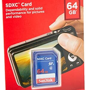 SanDisk 64GB Class 4 SDXC Flash Memory Card- SDSDB-064G-B35 (Label May Change)