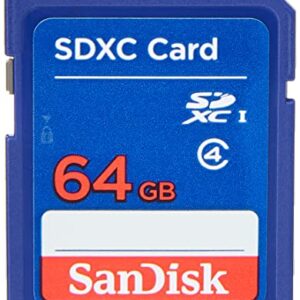 SanDisk 64GB Class 4 SDXC Flash Memory Card- SDSDB-064G-B35 (Label May Change)