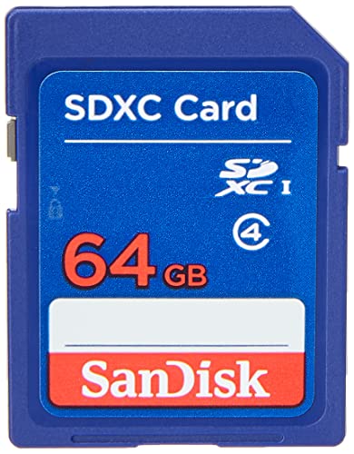 SanDisk 64GB Class 4 SDXC Flash Memory Card- SDSDB-064G-B35 (Label May Change)