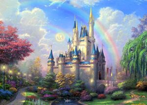 7x5ft dreamy castle photography backdrop for kids fairy tale princess and prince entertainment or birthday party photo backgrounds bv043