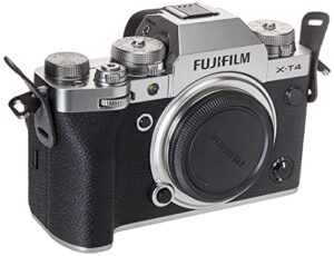 fujifilm x-t4 mirrorless camera body – silver