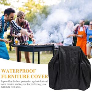 Angoily BBQ Grill Cover Waterproof BBQ Cover Outdoor Heavy Duty Grill Cover Barbecue Cover Gas Grill Cover for Patio Garden