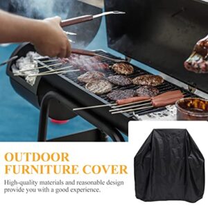 Angoily BBQ Grill Cover Waterproof BBQ Cover Outdoor Heavy Duty Grill Cover Barbecue Cover Gas Grill Cover for Patio Garden