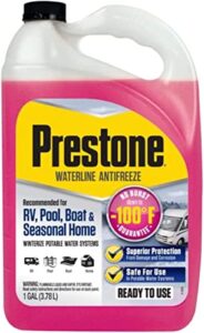 garden at home rv/waterline antifreeze rvs, pools, boats and seasonal homes – 1 gal (-100° f), pink