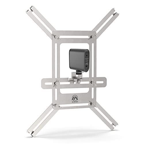 Baseball Fence Mount for Mevo Start, iPhone, Phones, GoPro and Other Action Cameras for Softball, Baseball, Football Games Recording(3 in 1)