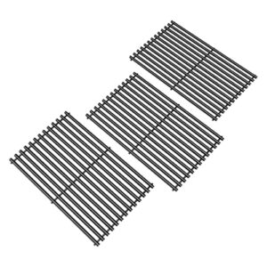 glowye 16 1/4 inch grill grates replacement for dyna glo dgf510sbp dgf510ssp dgf510ssp-d, replacement parts for backyard by13-101-001-13, by12-084-029-98, bhg bh13-101-099-01 bh14-101-099-01 gas grill