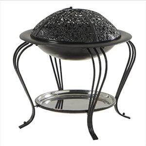 steel fire pit for patio, backyard, garden, beach, camping, picnic