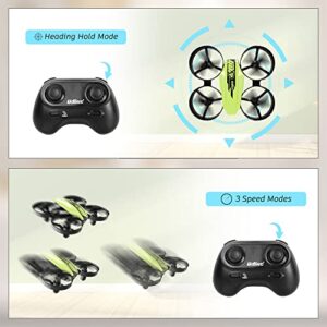 UDI U46 Mini Drone for Kids 2.4Ghz RC Drones with Auto Hovering Headless Mode Nano Quadcopter, Lime