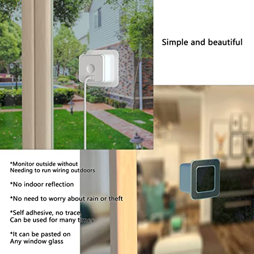 Teccle Window Mount for Blink Mini, Through Window Use Blink Mini, No Indoor Reflections