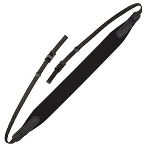 op/tech usa e-z comfort strap (black) – neoprene neck strap for cameras and binoculars, 2701252