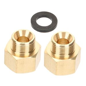 generic 2pcs pipe outer fitting/adapter inner extension to thread propane g/