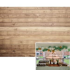 binqoo 8x6ft easter wood wall background happy easter brown wood backdrop baby shower wooden backdrops birthday party newborn wood decoration backdrops props for studio photographers