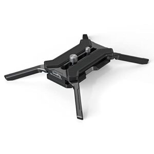 smallrig quick release plate for arca-type, max. load 44.1lb (20kg), foldable quadruped support for camera lenses within 5.9inch (15cm), anti-twist and non-slip design – 3913