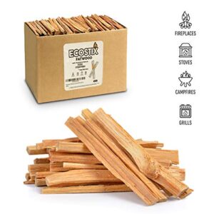 EasyGoProducts Eco-Stix Fatwood Fire Starter Kindling Firewood Sticks – 100% Organic – Firestarter for Wood Stoves, Fireplaces, Campfires, Bonfires, 25 Lbs