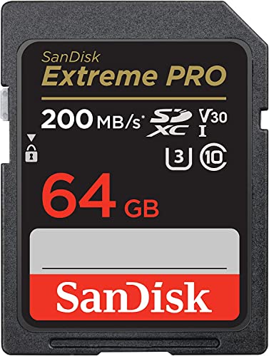 SanDisk 64GB SDXC Extreme Pro Memory Card (10 Pack) 4K V30 UHS-I Speed Class 10 (SDSDXXU-064G-GN4IN) Bundle with (1) Everything But Stromboli 3.0 SD/TF Card Reader