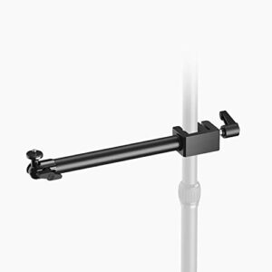 elgato solid arm, holding arm with padded clamp for easy mounting and adjusting of lights, cameras, and microphones, for streaming, videoconferencing, and studios