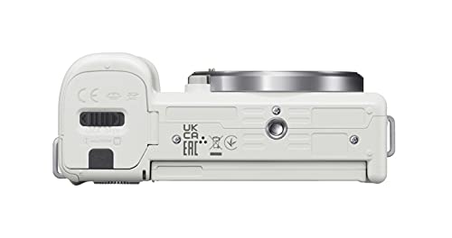 Sony Alpha ZV-E10 - APS-C Interchangeable Lens Mirrorless Vlog Camera - White