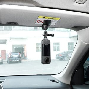 pellking car sun visor mount vlog/video holder for iphone samsung cell phone gopro insta360 x3 x2 x rs r akaso dji osmo action 3 2 camera and accessories