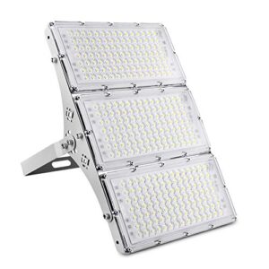 charon 300w led flood light, 24000lm super bright outdoor security lights with wider lighting angle, 6000k daylight white, ip66 waterproof outdoor lighting for garage, garden, lawn, yard, parking lot