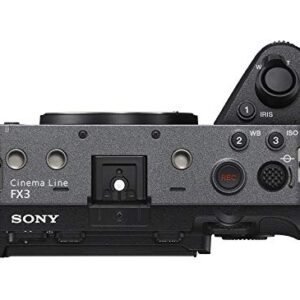 Sony Alpha FX3 ILME-FX3 | Full-frame Cinema Line Camera