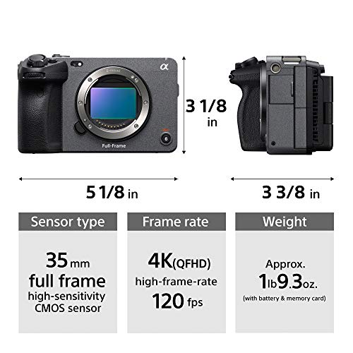 Sony Alpha FX3 ILME-FX3 | Full-frame Cinema Line Camera