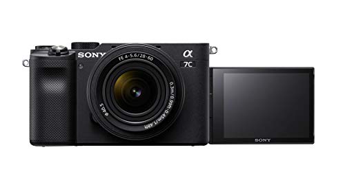 Sony Alpha 7C Full-Frame Compact Mirrorless Camera Kit - Black (ILCE7CL/B)