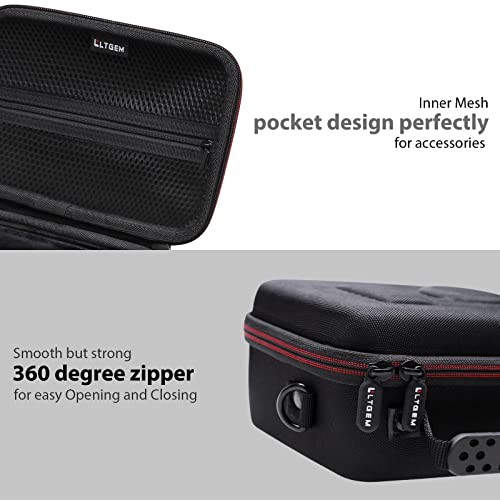 LTGEM EVA Hard Case for Sony ZV-1 / ZV-1F Digital Vlog Camera - Travel Protective Carrying Storage Bag with Strap (Black)